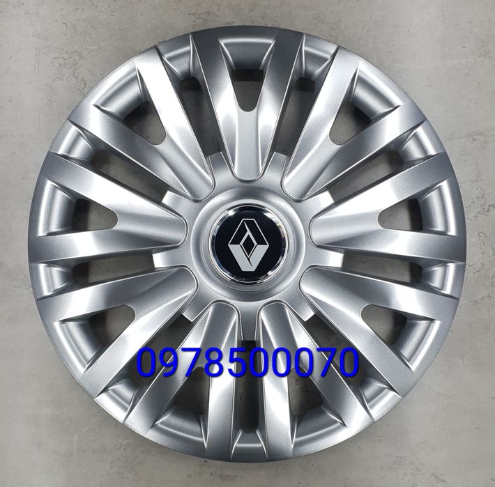 Ковпаки Рено R15 Renault Сценік Меган Кенго Кліо Логан Сандеро Лагуна