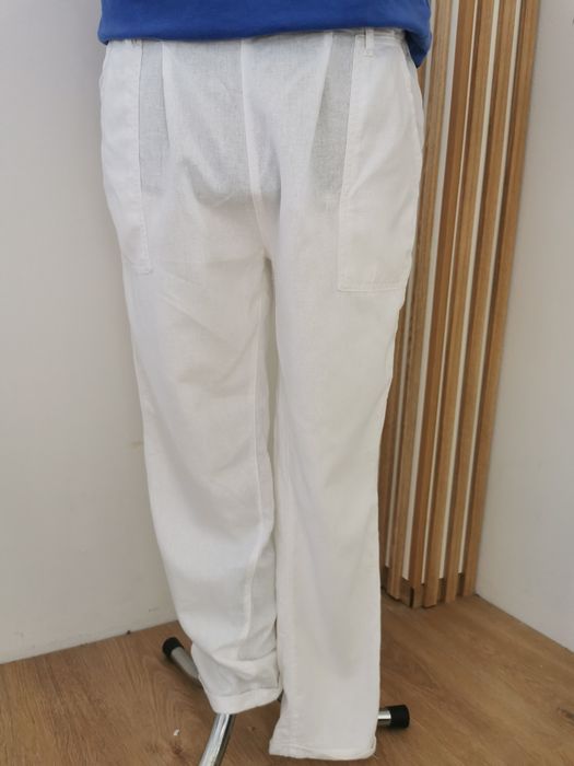 Spodnie lniane, primark, rozmiar 42, XL, 14