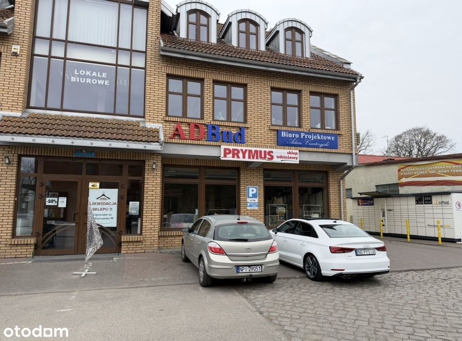BEZ PROWIZJI | lokal usługowy | 71 m2 | Pisz, ul. Grunwaldzka