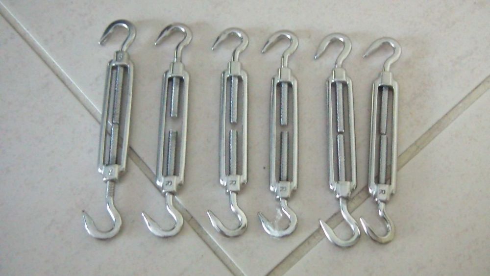 6 unidades Esticador gancho gancho inox