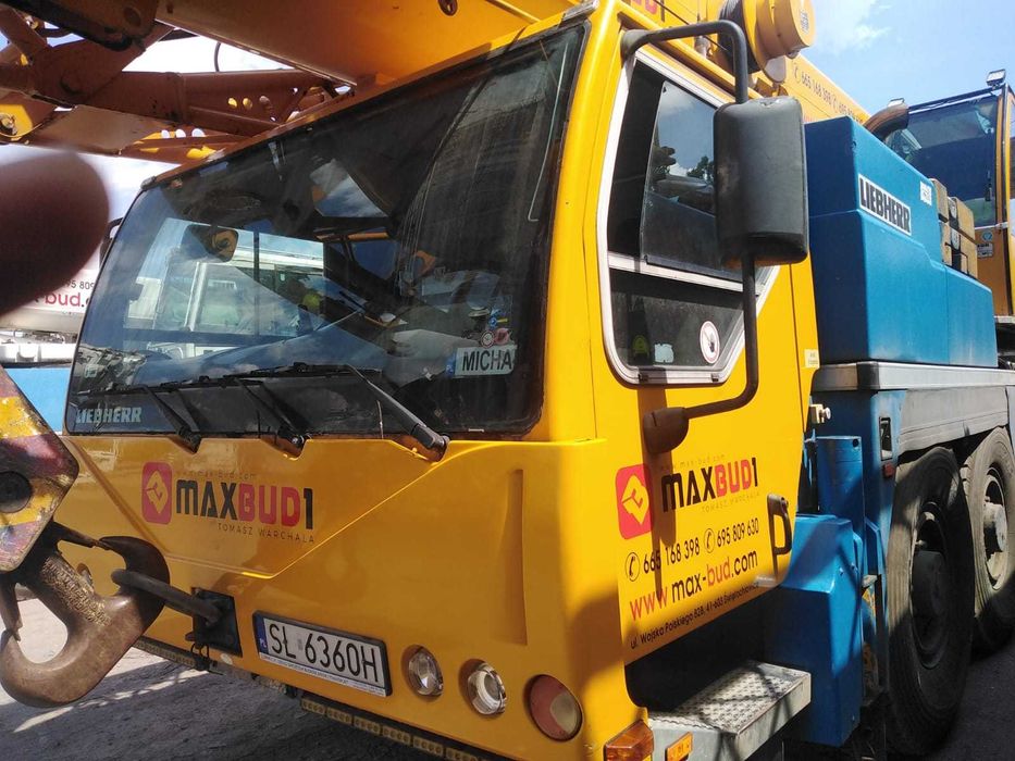 Dźwig żuraw Liebherr Ltm 1100-4.1