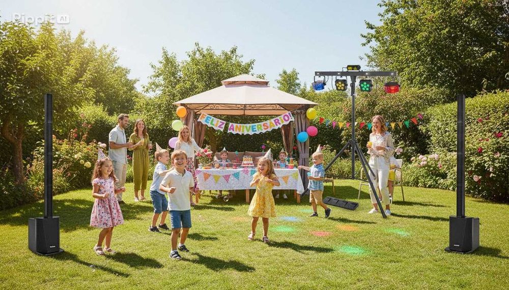 I rent complete sound and lighting systems for private parties.