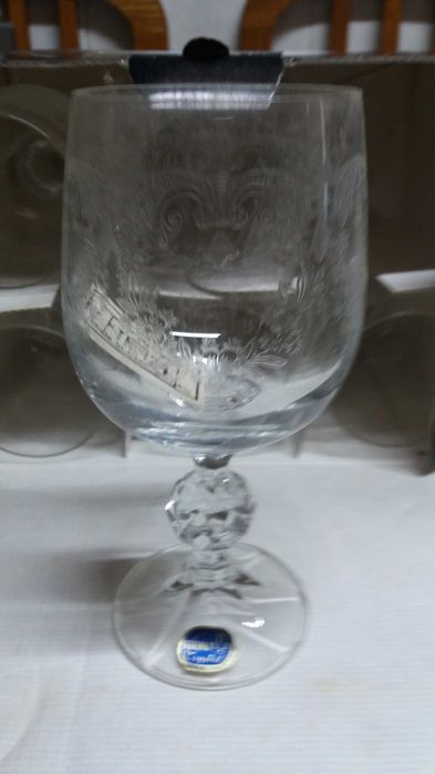 Copos de Cristal qualidade Bohemia origem República Checa