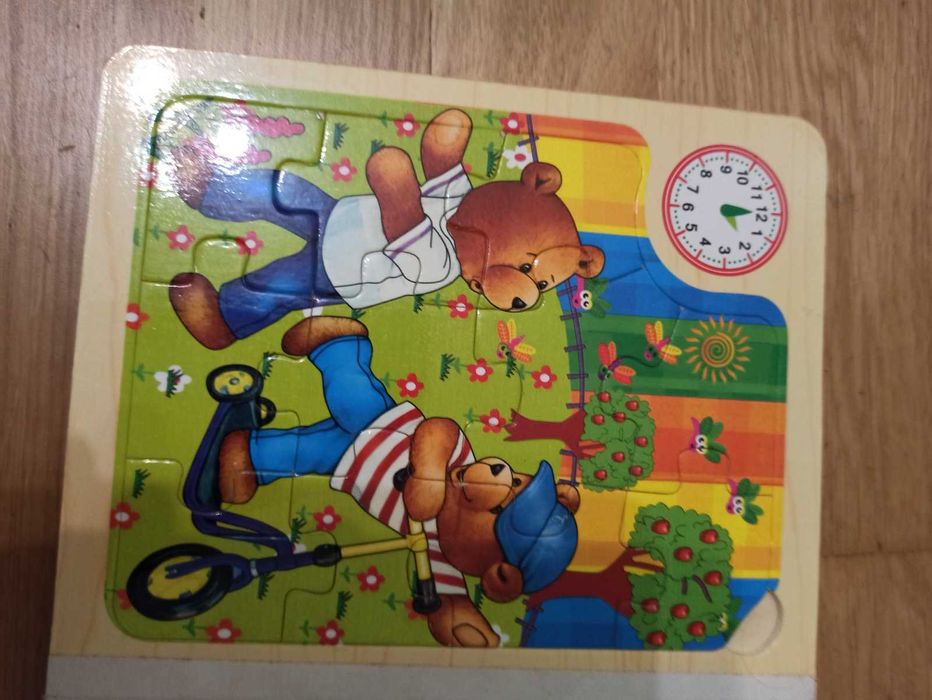 Дерев'яні пазли для дітей
