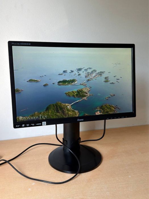 Монітор iiyama ProLite – 22”, Full HD, TN, HDMI