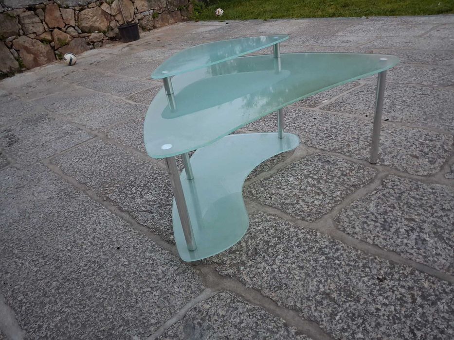 Mesa de vidro pc