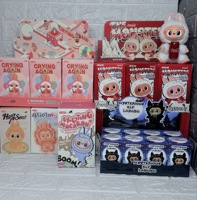 ‼️В наявності‼️Лабубу Іграшка-Брелок Labubu POP MART