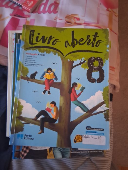 Livros várias diaciplinas 8 ano