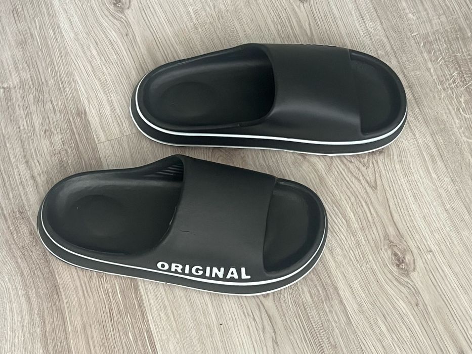 Klapki męskie ORIGINAL | Rozmiar 42/43 | Długość wkładki 27 cm
