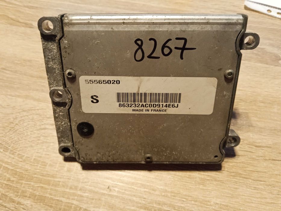 Sterownik silnika Vectra c Signum Saab 2.0 turbo z20net 5556.5020 z kodem