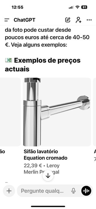 Sifao lavatorio novo na caixa e varias pecas para canalizacao