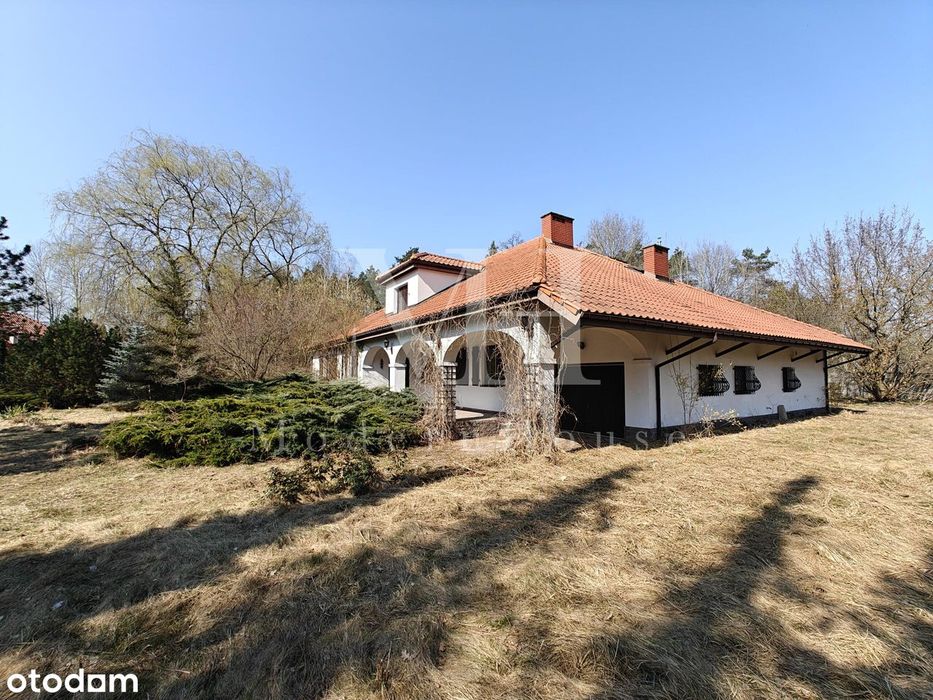 Dom przy lesie dla rodziny , działka 4000 m² – cisza 30 min od W-wy