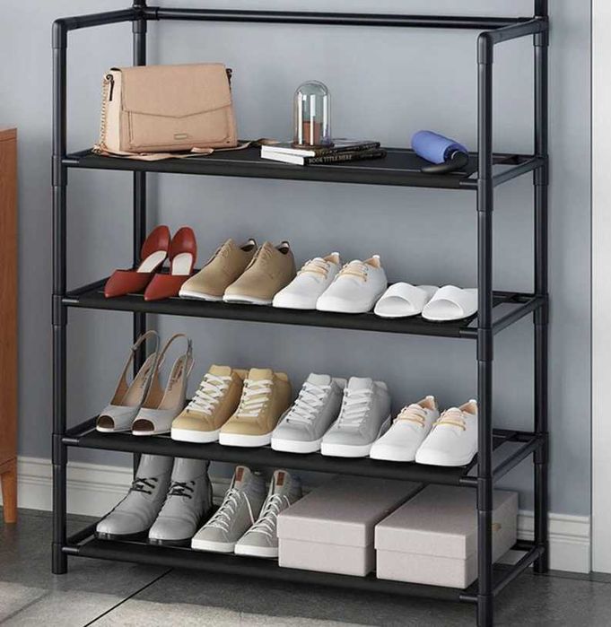 Nowoczesny WIESZAK Ubrania Stojak Podłogowy Garderoba Buty WYPRZEDAŻ