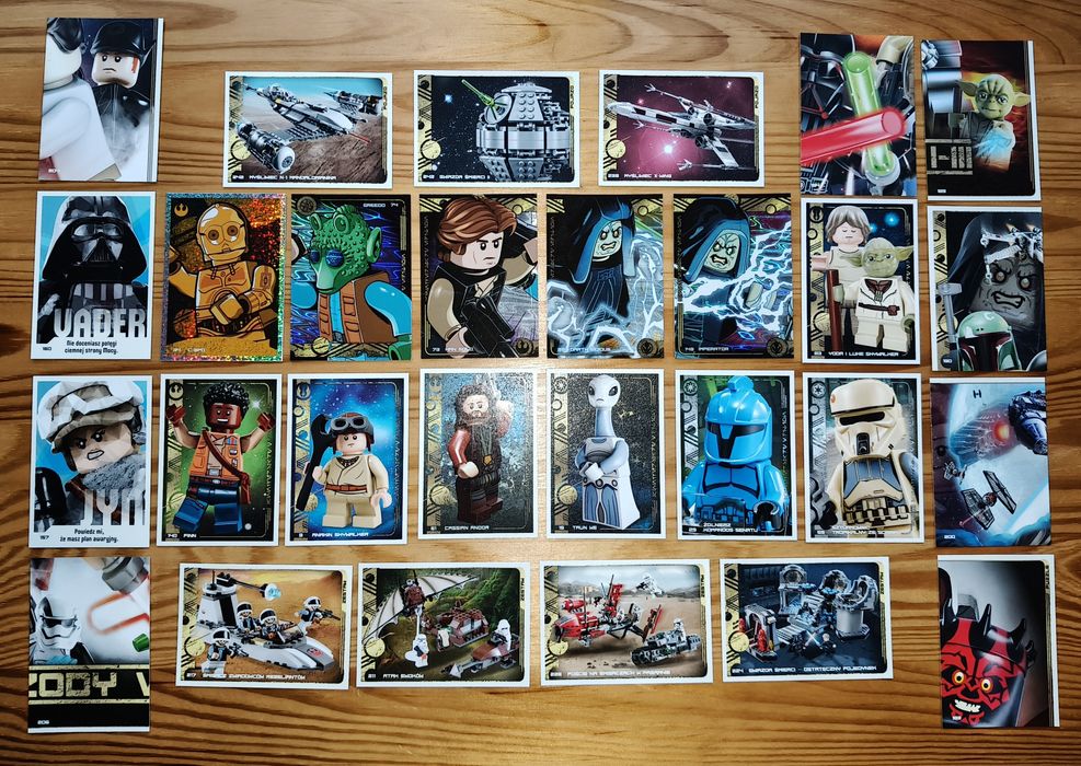 Karty star wars LEGO seria 5