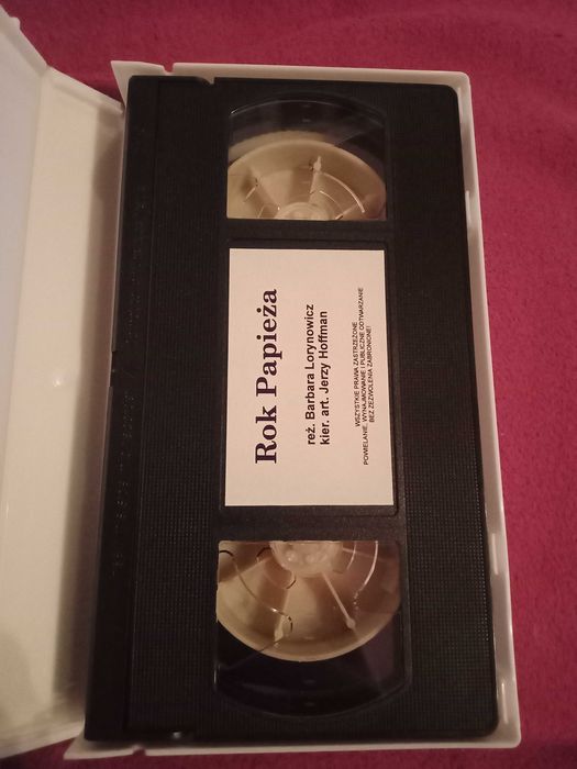 Rok papieża film na kasecie VHS