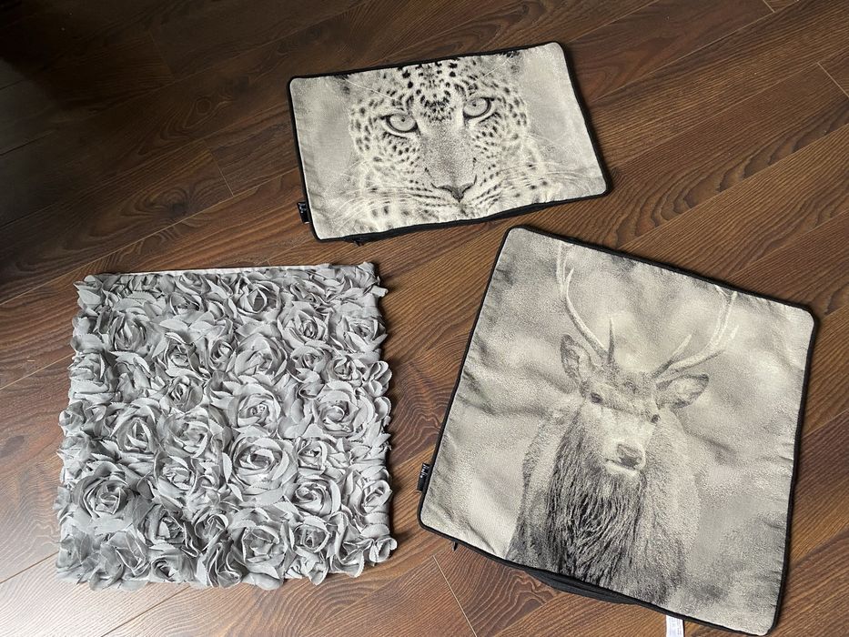 Poduszki poduchy poszewki nie ikea loft boho szare