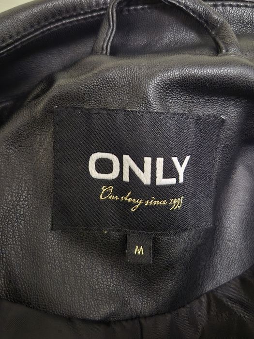 Шкіряна куртка косуха ONLY