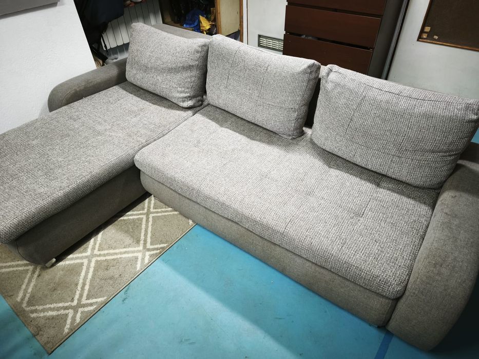 Narożnik z funkcją spania