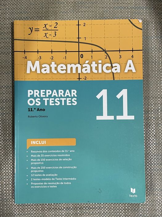 Livro Preparar os Testes 11 Matemática A