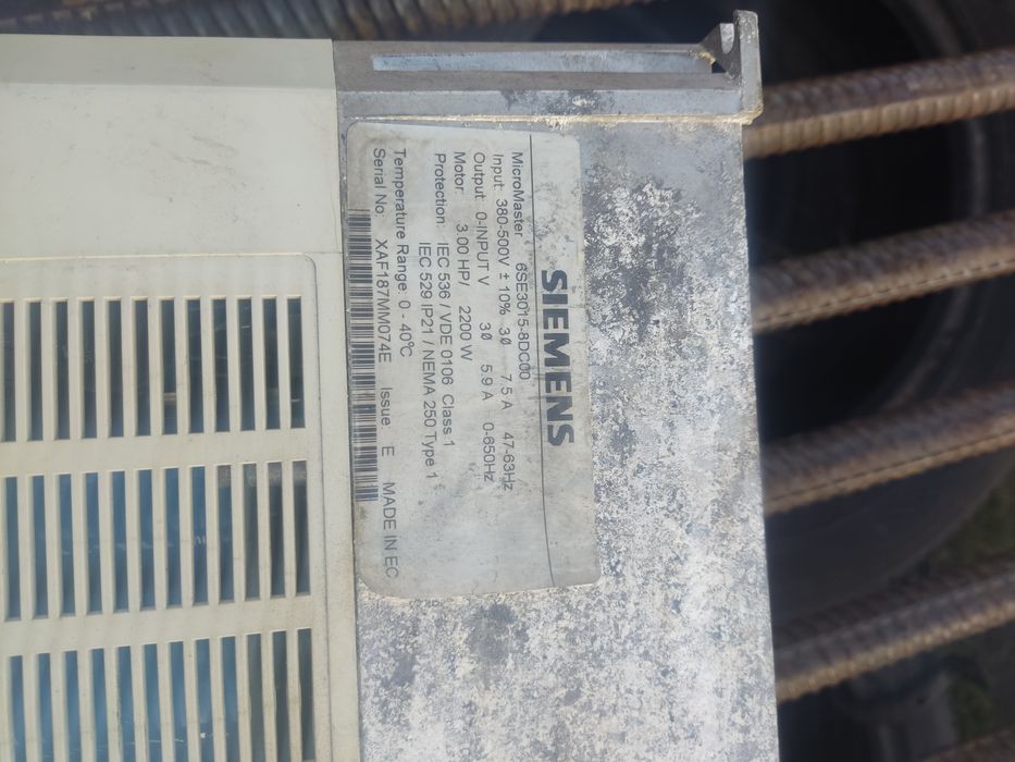 Частотній перетворювач  Siemens