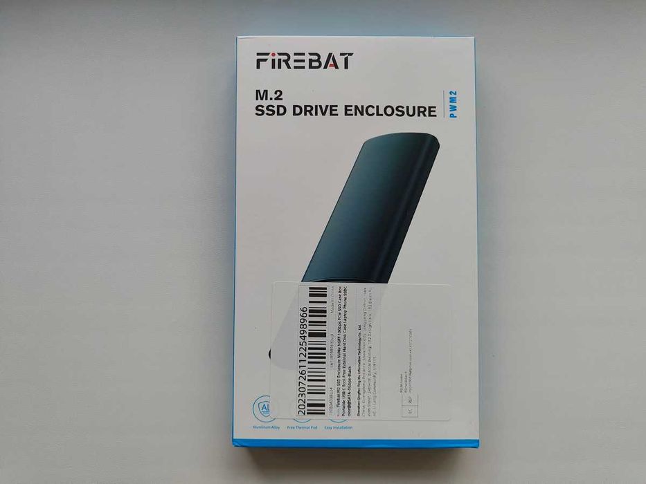 Firebat M.2 PWM2 SATA 5Gbps m2 ssd карман Type-C