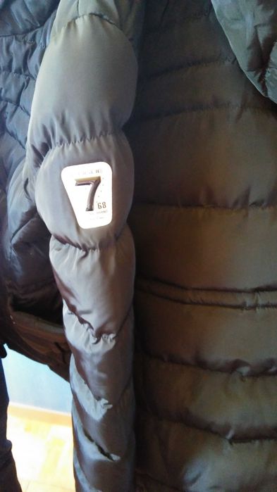 Kurtka damska zimowa 3XL czarna