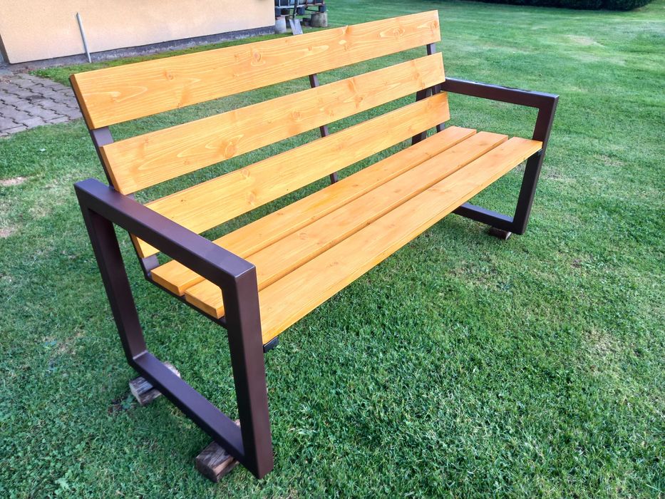 Ławka ogrodowa loft