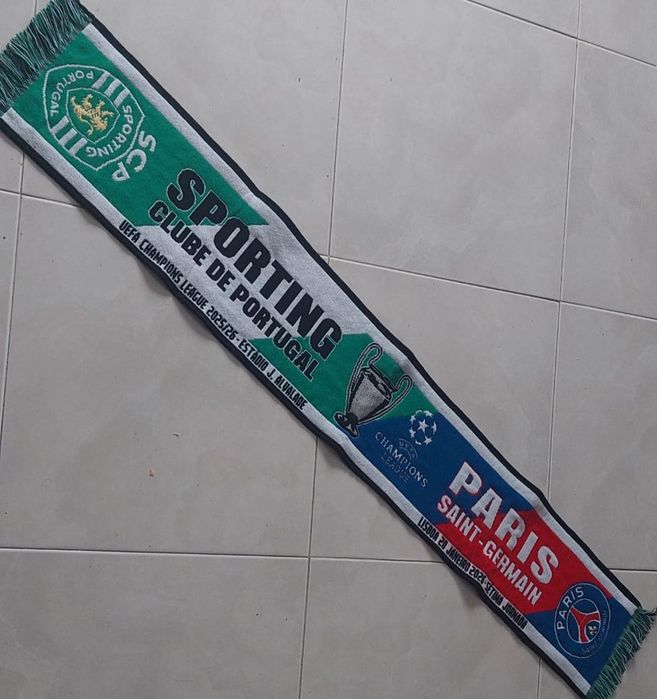 cachecol do Sporting champions