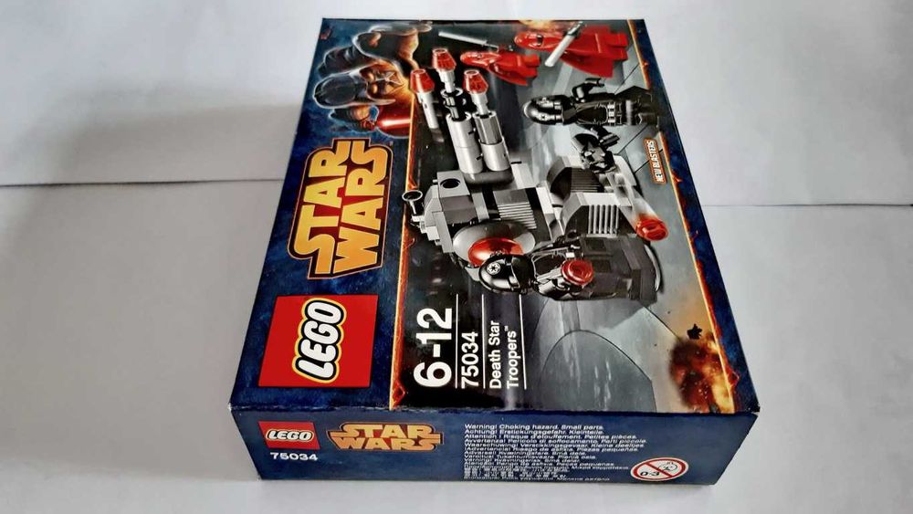 Lego Star Wars A New Hope 75034 Death Star Troopers Battle Pack selado