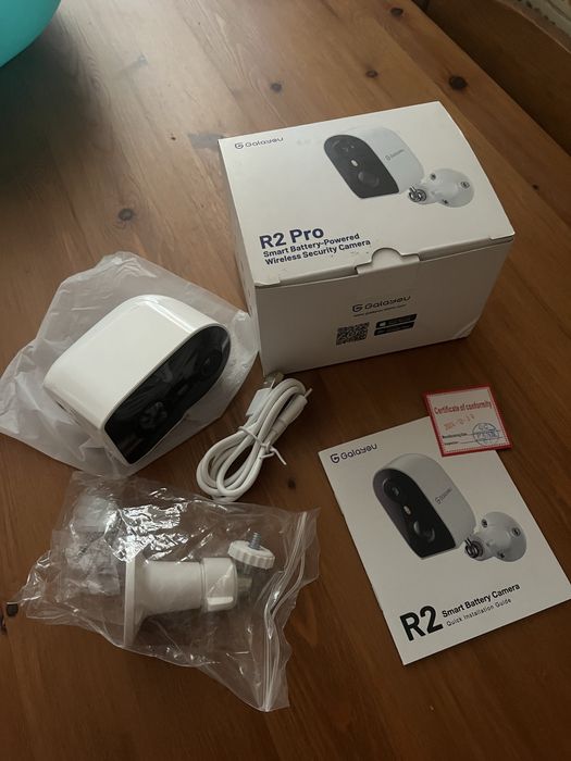 Câmara Vigilância WiFi Sem Fios Galayou R2 Exterior NOVA