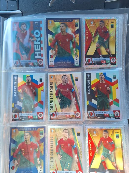 Coleção topps euro 2024 GOLDEN TREASURE