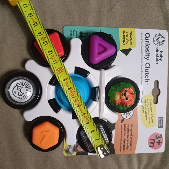 Sensoryczna Baby Einstein 3m+ Gryzak Grzechotka
