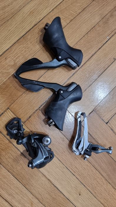 Mini grupa shimano tiagra 4700 2x10 kompatybilna z grx 400