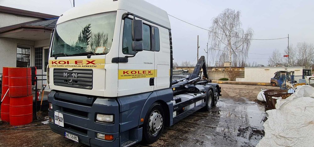 MAN TGA 26.390 samochód ciężarowy do przewozu kontenerów