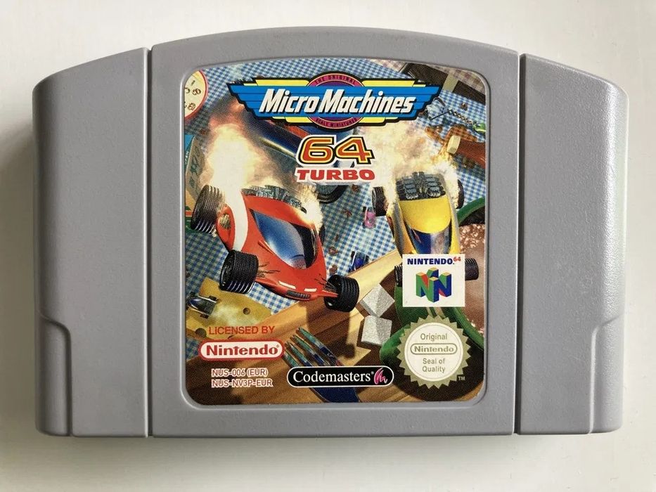 Jogo Micro Machines 64 Turbo