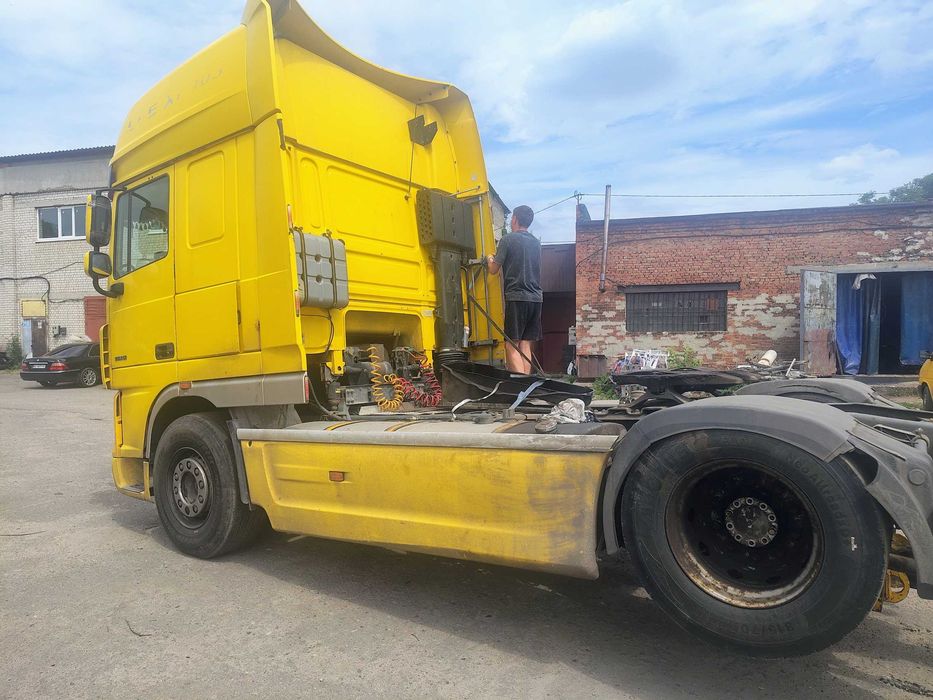 Daf xf 105 по запчастям, кпп механика