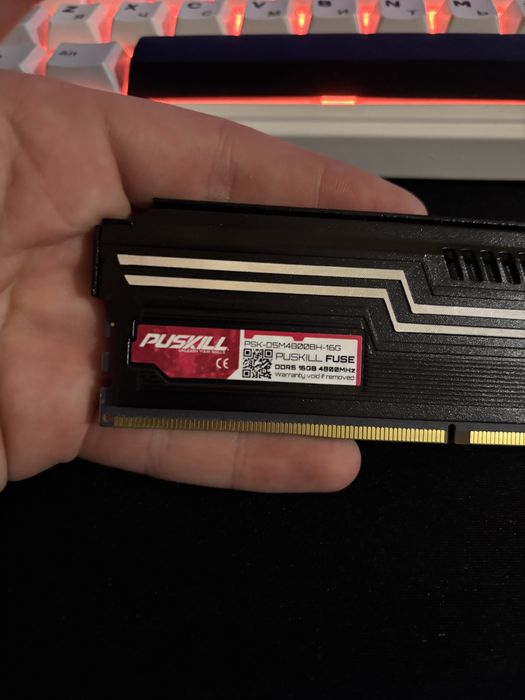 Оперативна память ddr5 16gb 4800mhz