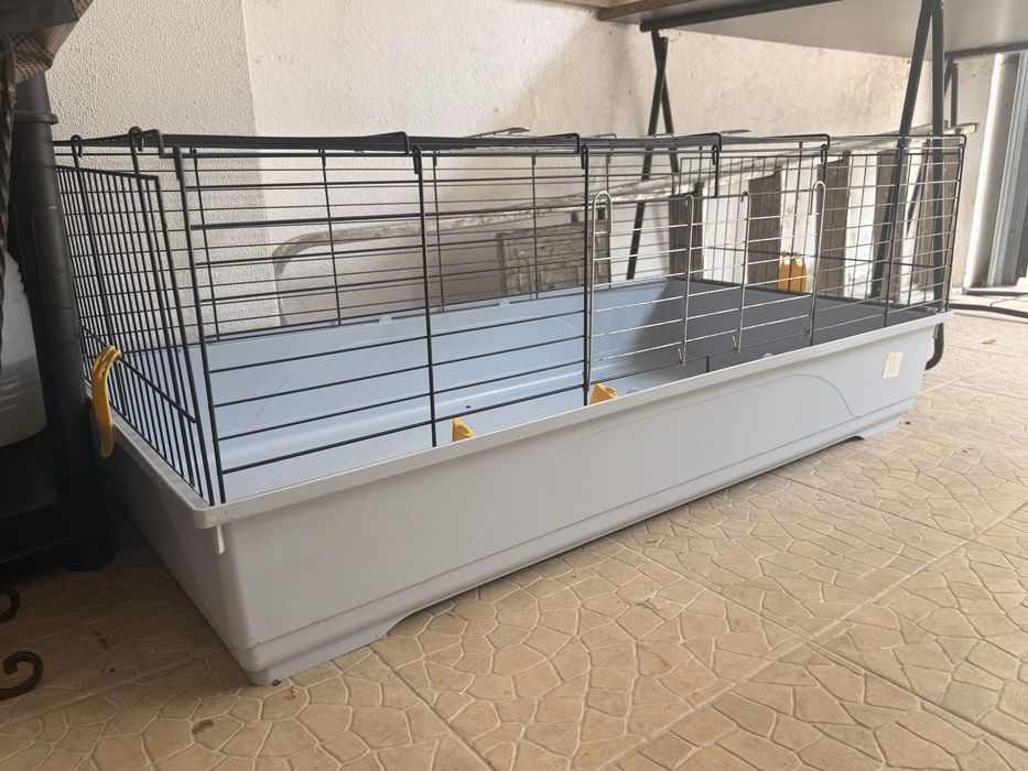 Gaiola Grande 100cm para Coelho/Porquinho-da-Índia – Como Nova