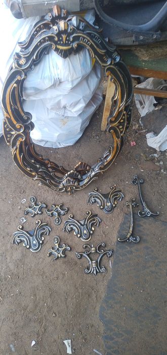 Винтажная рамка для зеркала