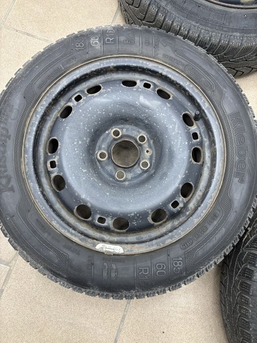 Sprzedam felgi stalowe 5x100 vw polo