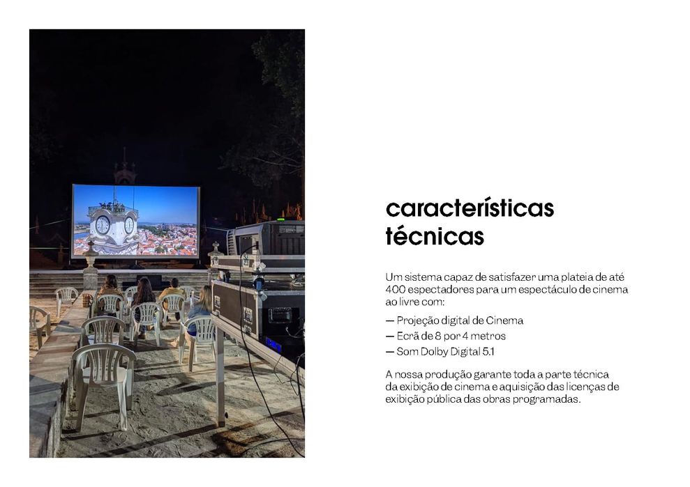 Cinema ao ar livre