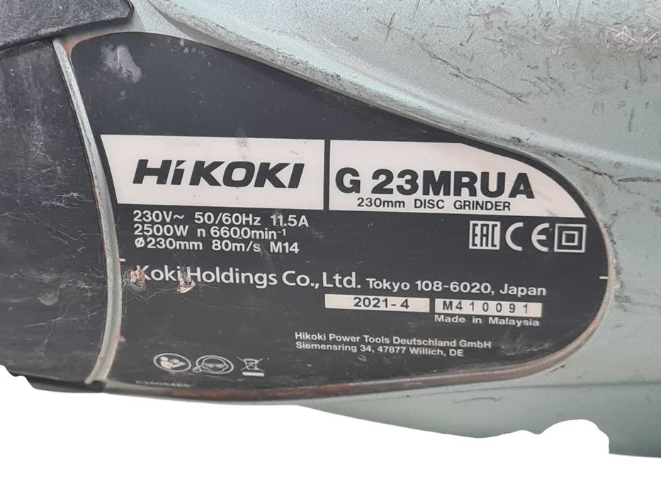 Szlifierka kątowa hikoki 230MM G23MRUA