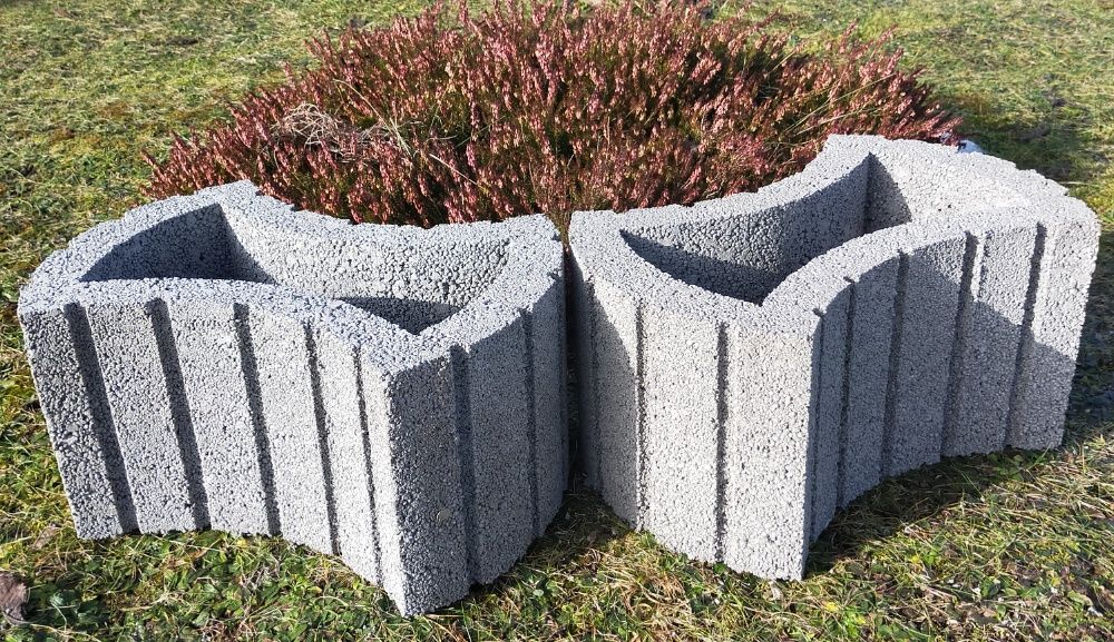 CUKIEREK Gazony Ogrodowe Gazon Donica Betonowa Ósemka NOWE PRODUCENT