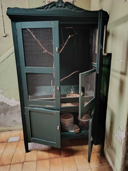 Gaiola para pássaros