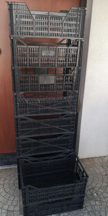 10 caixotes 50 cm X 30 cm X 19 cm