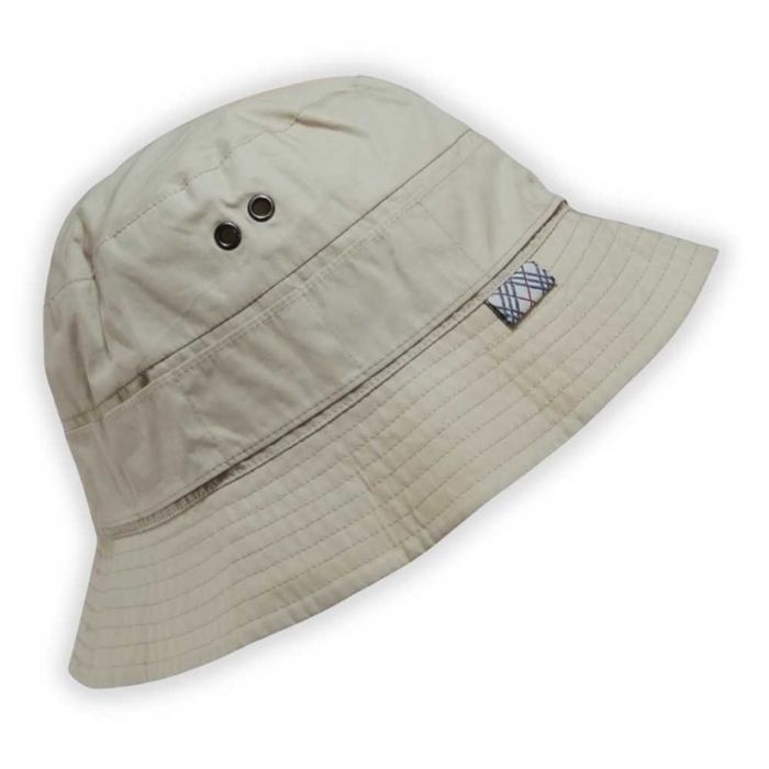 Chapéu Burberry Bucket Bege Original (Ref: MSCQ103529PP)