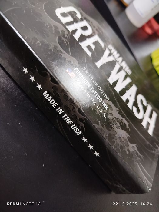 Набір фарб для тату. Тіньові.