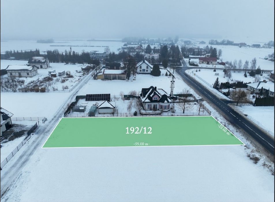 Sprzedam działkę zagrodowa pod zabudowe  13,96a Jabłonna-Majątek