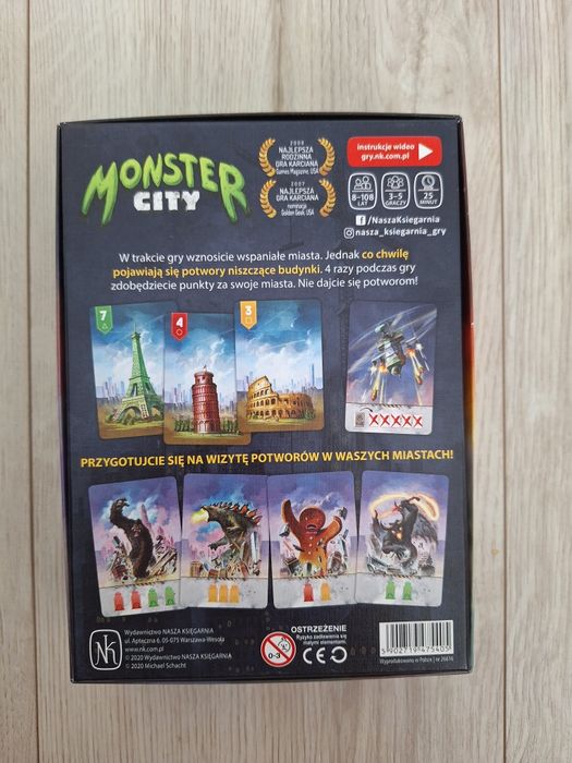 Gra "monster city"