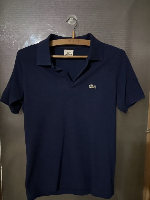 Lacoste сорочка синього коліру